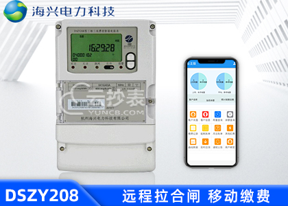 杭州海興DSZY208預(yù)付費(fèi)三相三線電能表