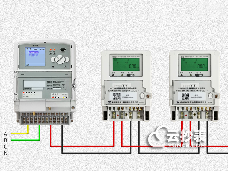 電表遠(yuǎn)程抄表接線圖解